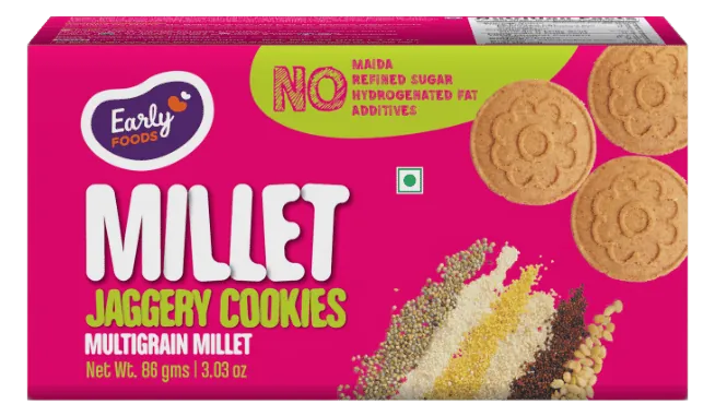 Millet Jaggery Cookies